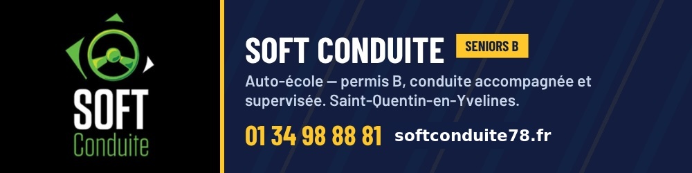 Soft Conduite, partenaire des Seniors B